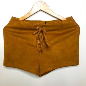 Brown shorts